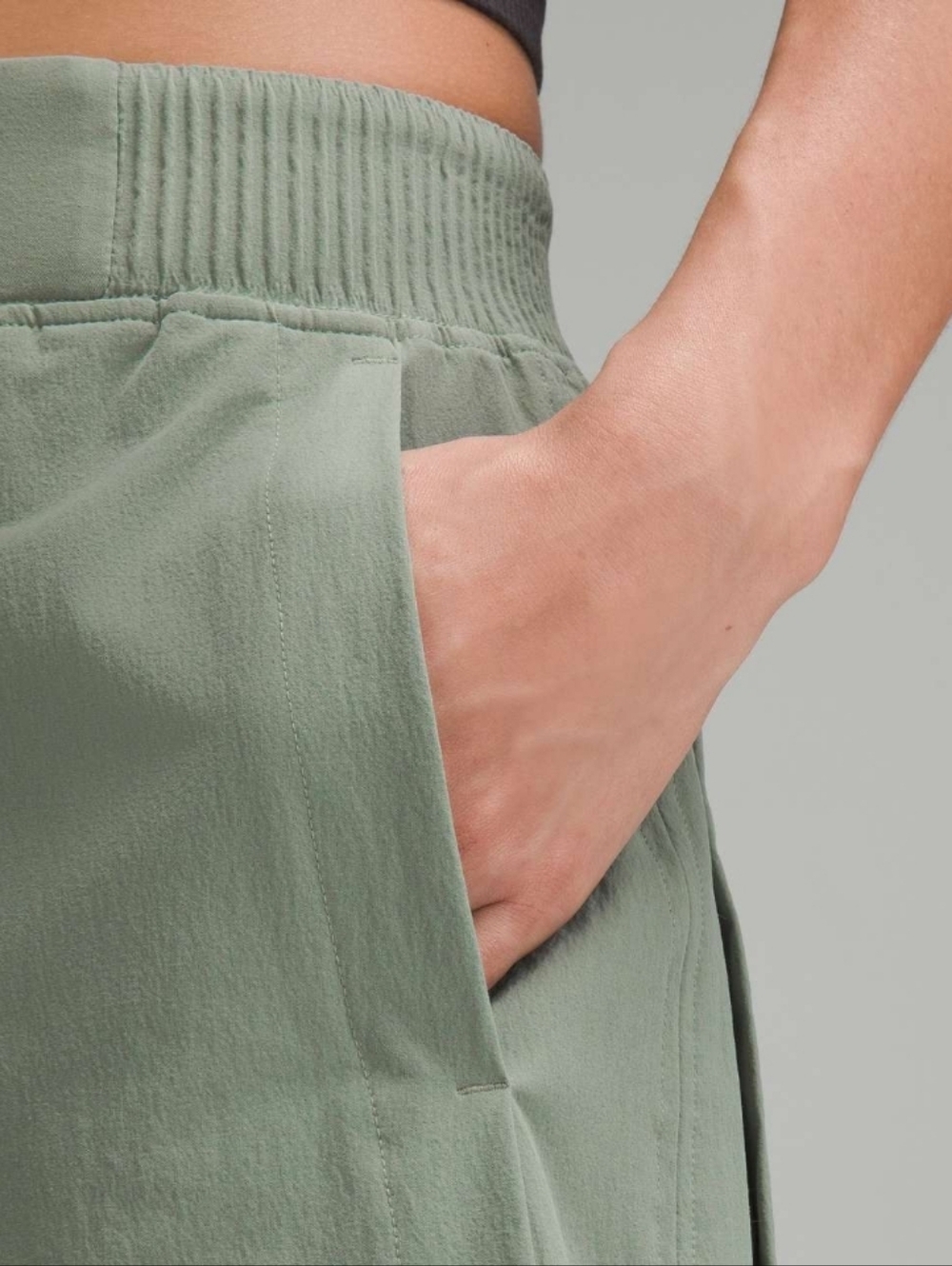 lululemon athletica Olive Green Athletic Shorts - Picture 6 of 11